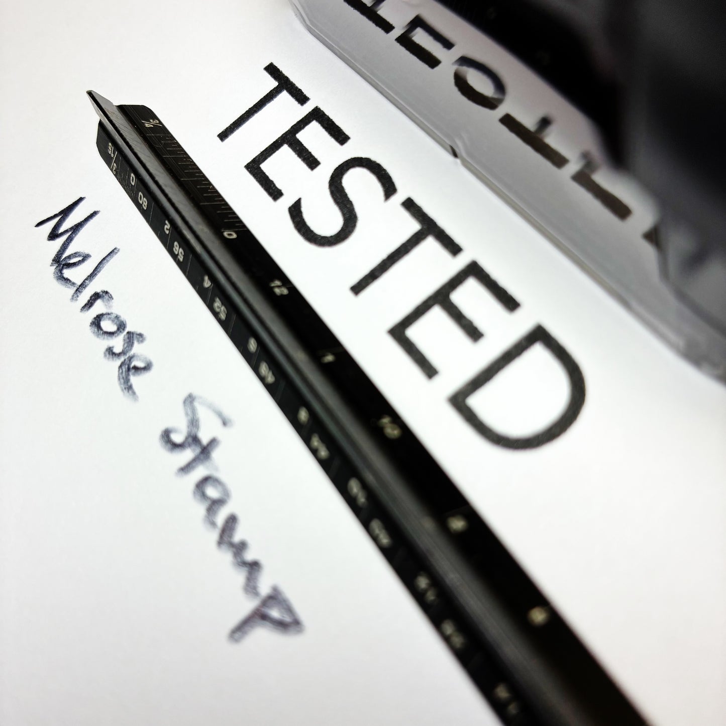 Tested Rubber Stamp Black Ink Self Inking Ideal 4913