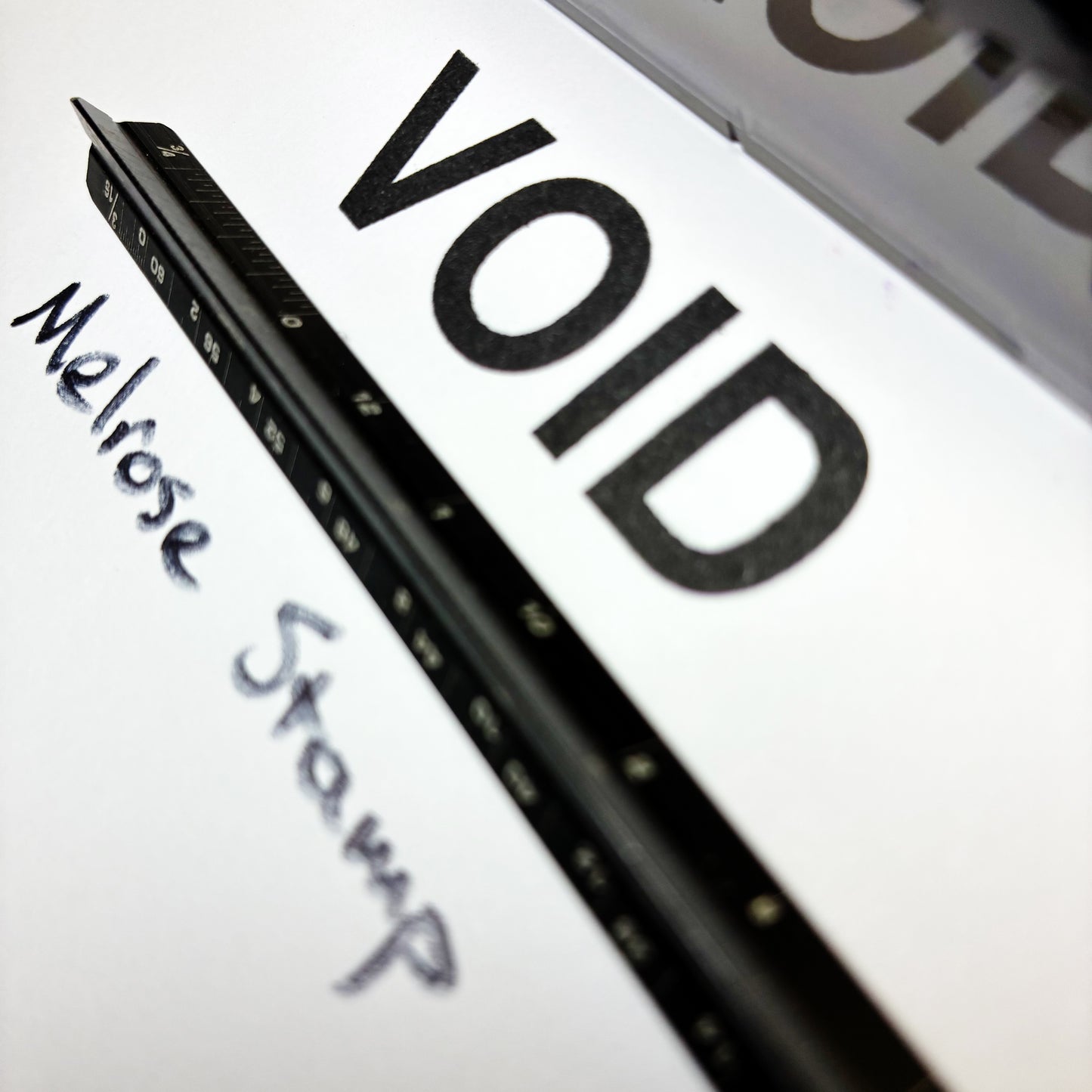 Void Rubber Stamp Black Ink Self Inking Ideal 4913