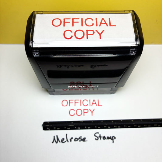 Official Copy Rubber Stamp Self Inking Ideal 4913