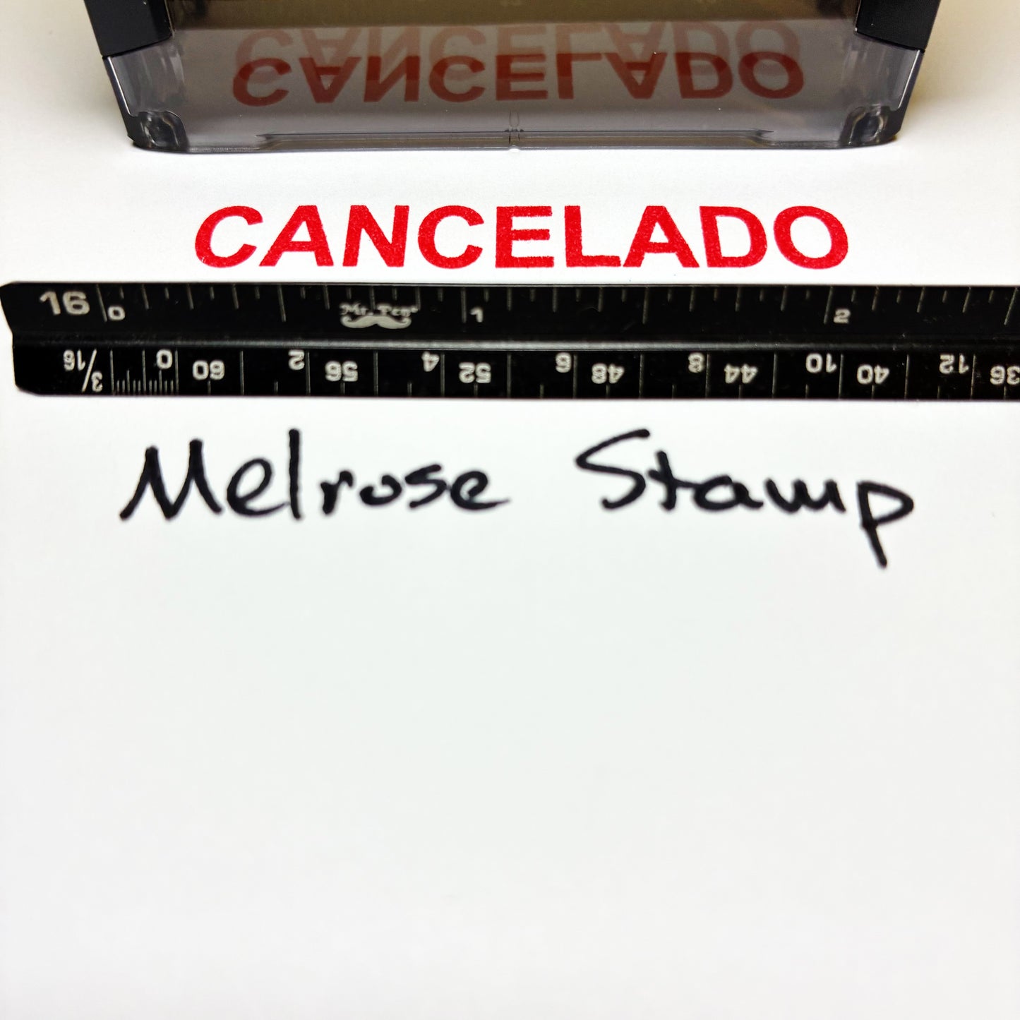 Cancelado Rubber Stamp Red Ink Self Inking Ideal 4913 (Copy)