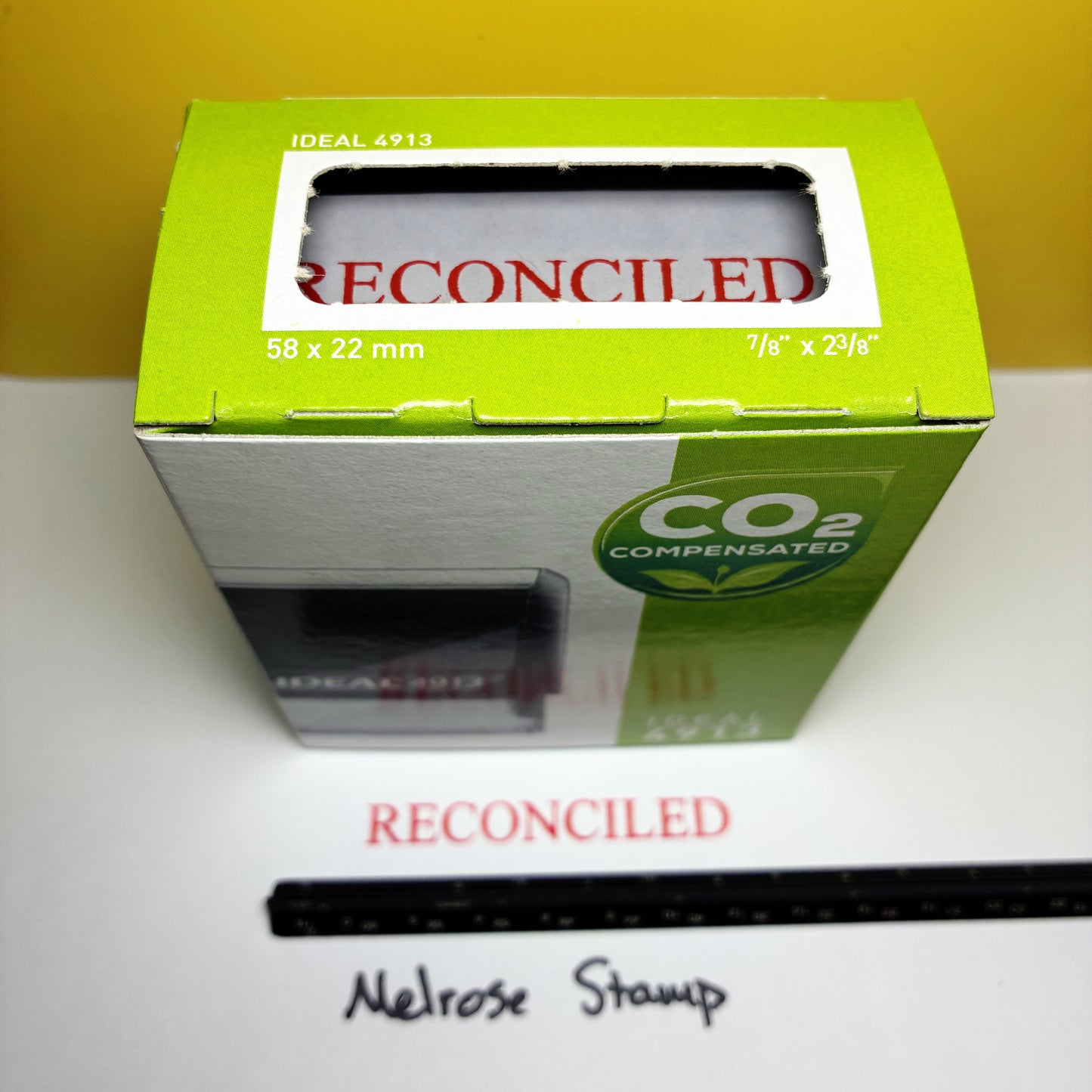Boxed Reconciled stamp Ideal 4913