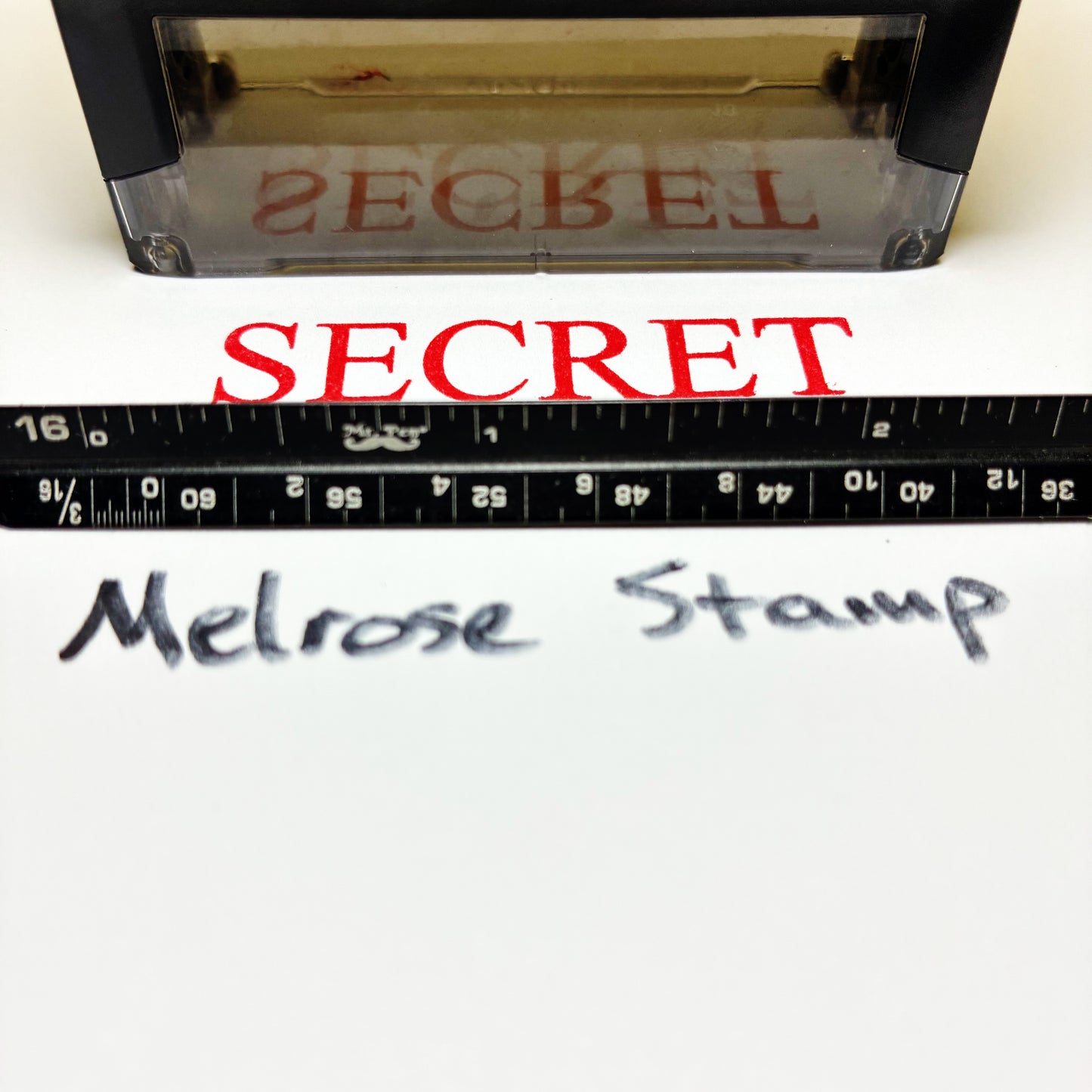 Secret Rubber Stamp Red Ink Self Inking Ideal 4913