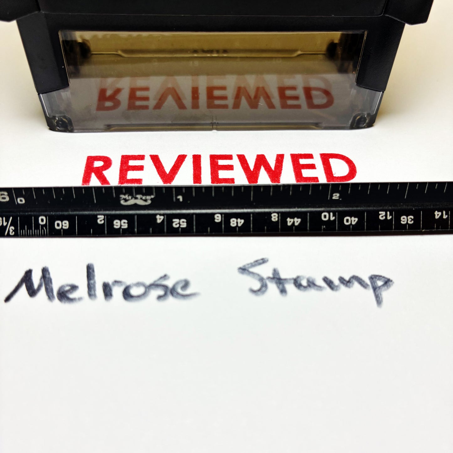 Reviewed Rubber Stamp Red Ink Self Inking Ideal 4913