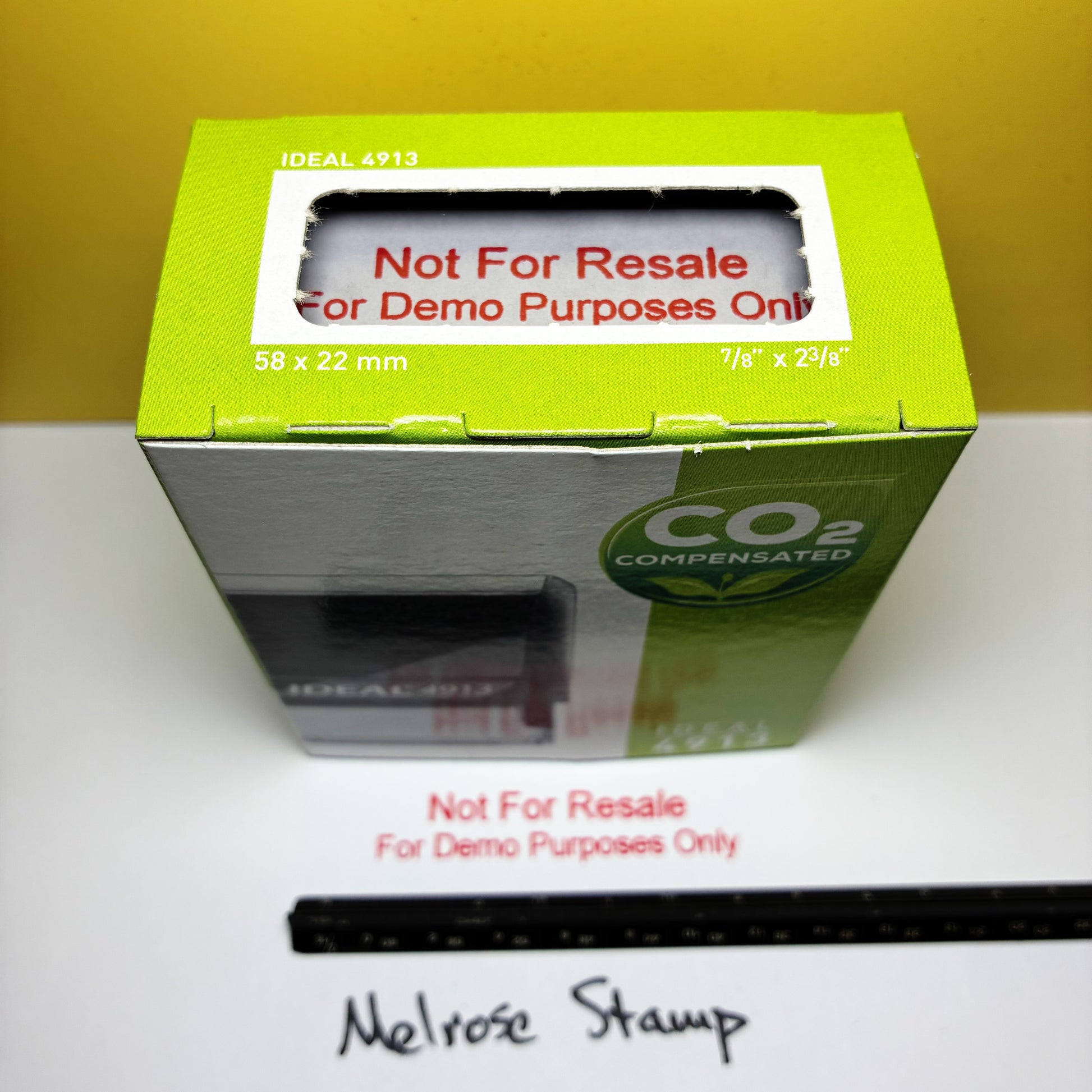 A Melrose stamp box, 