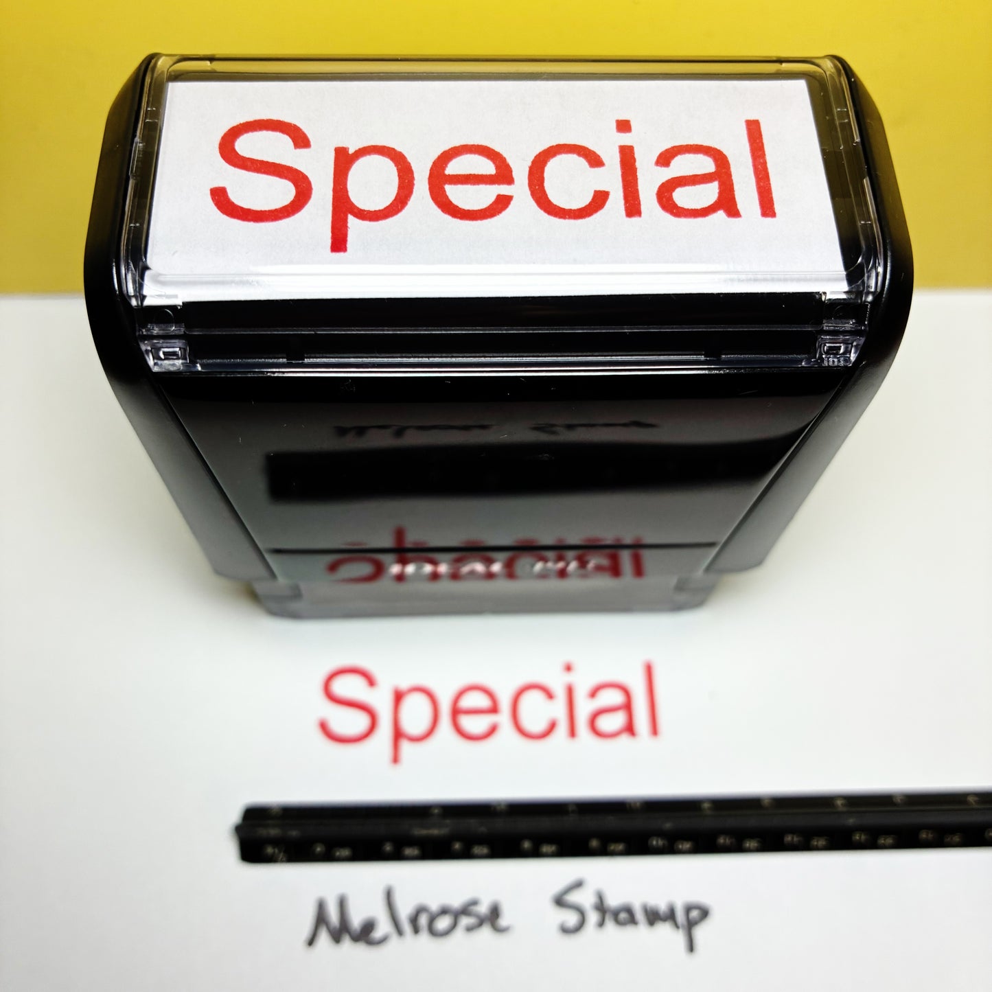 Special Rubber Stamp Self Inking Ideal 4913