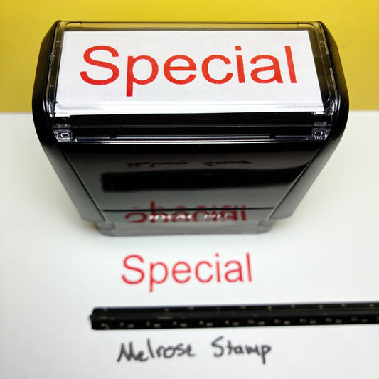 Special Rubber Stamp Self Inking Ideal 4913