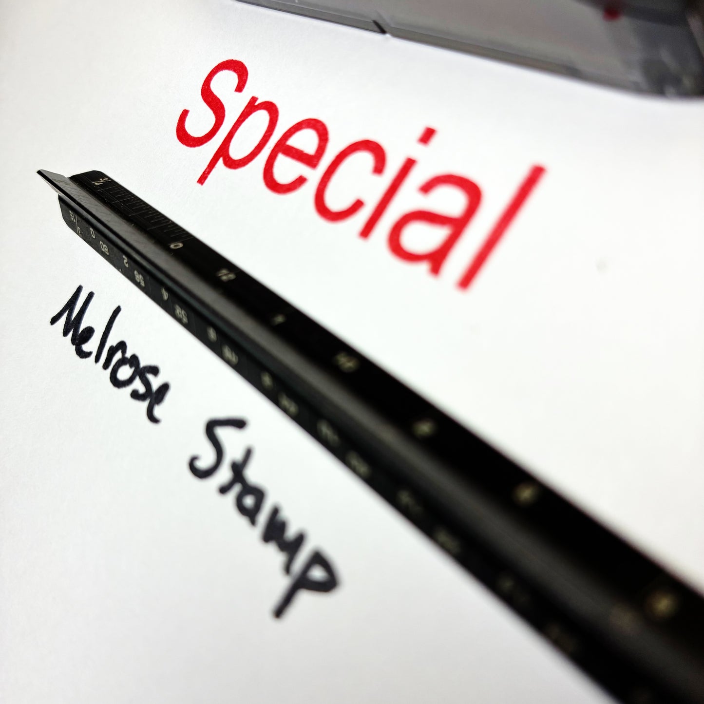 Special Rubber Stamp Self Inking Ideal 4913